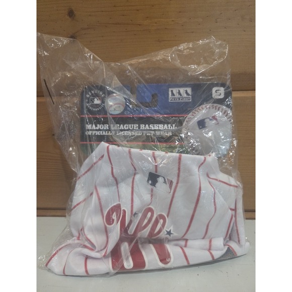 Pets First Other - NWT Pets First MLB Phillies Dog Jersey, Size Small C4